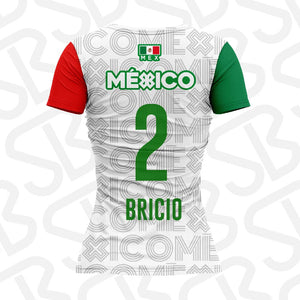 Jersey Deportivo Mujer - Baxu - Selección México Pro Edición Samantha Bricio - Sport Sec - Blanco