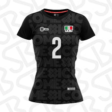 Cargar imagen en el visor de la galería, Jersey Deportivo Mujer - Baxu - Selección México Pro Edición Samantha Bricio - Sport Sec - Negro
