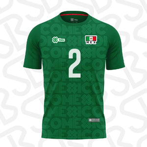 Jersey Deportivo Unisex - Baxu - Selección México Pro Edición Samantha Bricio - Sport Sec - Verde