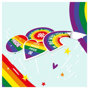 Kit de 3 Stickers Pride Baxu - PRIDE -