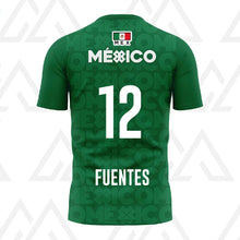 Cargar imagen en el visor de la galería, Jersey Deportivo Unisex - Baxu - Selección México Pro Edición Mauro Isaac Fuentes - Sport Sec - Verde
