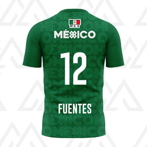 Jersey Deportivo Unisex - Baxu - Selección México Pro Edición Mauro Isaac Fuentes - Sport Sec - Verde
