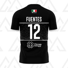 Cargar imagen en el visor de la galería, Jersey Deportivo Unisex - Baxu - Mexico - Selección Mexicana Edición Mauro Isaac Fuentes- Sport Sec - Negro

