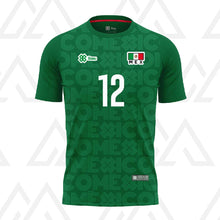 Cargar imagen en el visor de la galería, Jersey Deportivo Unisex - Baxu - Selección México Pro Edición Mauro Isaac Fuentes - Sport Sec - Verde
