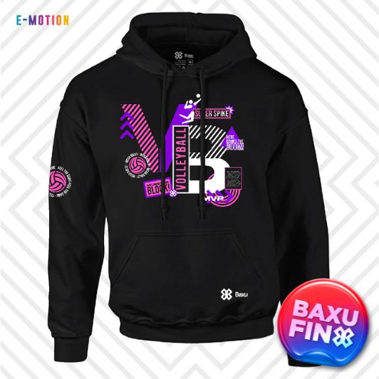 Sudadera Unisex Voleibol - Baxu - E Motion - Volleyphoria
