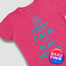 Cargar imagen en el visor de la galería, Blusa Voleibol Dama - Keep Calm and Play Volley - Rosa
