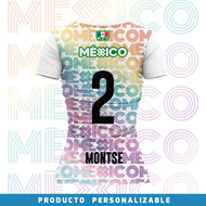 Jersey Deportivo Corte Silueta - Baxu - Selección México Pro - Sport Sec - Colors - PERSONALIZADO