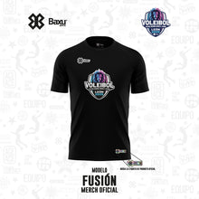 Cargar imagen en el visor de la galería, Playera - Algodón - NACIONAL INFANTIL Y JUVENIL 2025 - FUSIÓN - Negro
