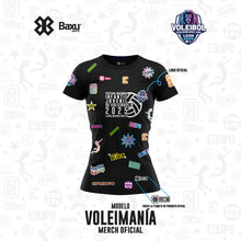 Cargar imagen en el visor de la galería, Blusa - Full Print - NACIONAL INFANTIL Y JUVENIL 2025 - VOLEIMANÍA - Negro
