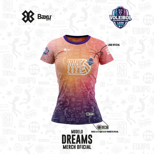 Blusa - Full Print - NACIONAL INFANTIL Y JUVENIL 2025 - DREAMS - Coral