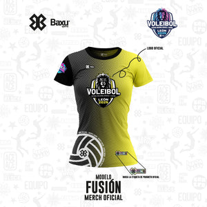 Blusa - Full Print - NACIONAL INFANTIL Y JUVENIL 2025 - FUSIÓN - Negro/Amarillo