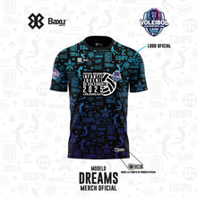 Cargar imagen en el visor de la galería, Playera - Full Print - NACIONAL INFANTIL Y JUVENIL 2025 - DREAMS - Negro
