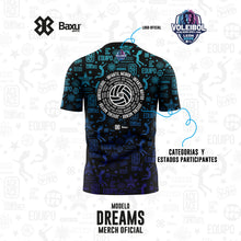 Cargar imagen en el visor de la galería, Playera - Full Print - NACIONAL INFANTIL Y JUVENIL 2025 - DREAMS - Negro
