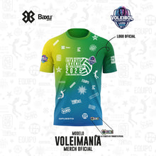 Cargar imagen en el visor de la galería, Playera - Full Print - NACIONAL INFANTIL Y JUVENIL 2025 - VOLEIMANÍA - Amarillo
