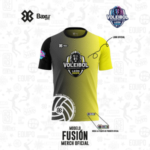 Playera - Full Print - NACIONAL INFANTIL Y JUVENIL 2025 - FUSIÓN - Negro /Amarillo