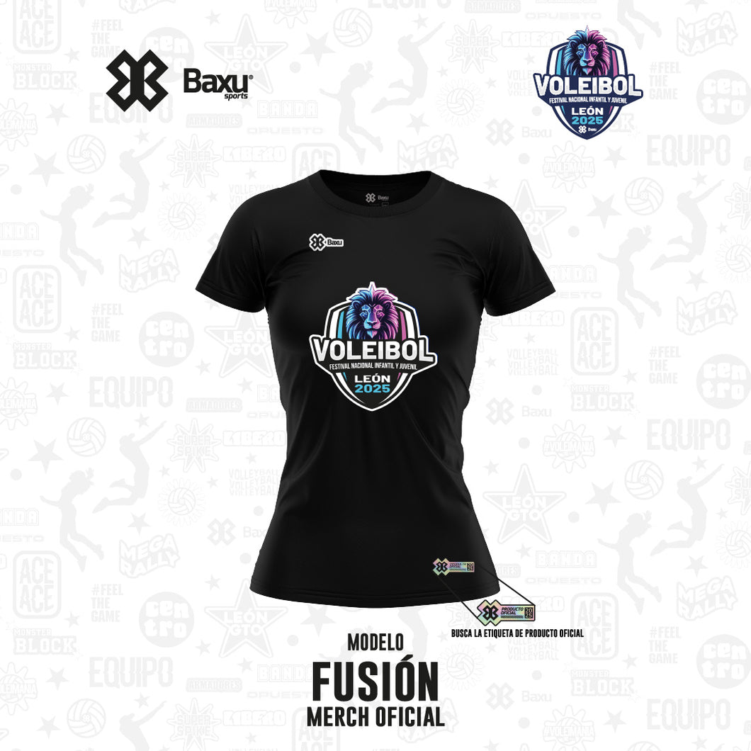 Blusa - Algodón - NACIONAL INFANTIL Y JUVENIL 2025 - FUSIÓN - Negro