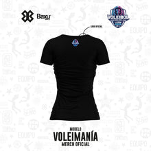 Cargar imagen en el visor de la galería, Blusa - Algodón - NACIONAL INFANTIL Y JUVENIL 2025 - FUSIÓN - VOLEIMANÍA - Negro
