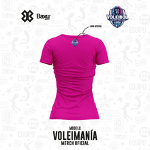 Cargar imagen en el visor de la galería, Blusa - Algodón - NACIONAL INFANTIL Y JUVENIL 2025 - FUSIÓN - VOLEIMANÍA - Rosa
