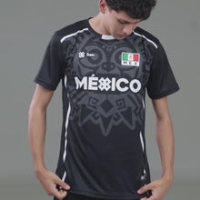 Cargar y reproducir el video en el visor de la galería, Jersey Deportivo Unisex - Baxu - Azteca - Sport Sec - Negro Obsidiana
