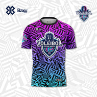 Jersey Unisex Deportivo - Full Print - Baxu - FESTIVAL NACIONAL DE VOLEIBOL MÁSTER LEÓN 2025 - FUSIÓN -  Rosa
