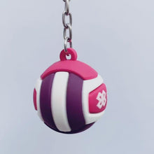 Cargar y reproducir el video en el visor de la galería, Llavero Voleibol - Balón Baxu - Morado/ Rosa
