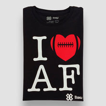 Cargar imagen en el visor de la galería, Blusa Dama Fútbol Americano - I Love American Football - Negro
