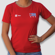 Cargar imagen en el visor de la galería, Blusa Deportiva Selección Cubana - Cuba Sport Sec - Rojo
