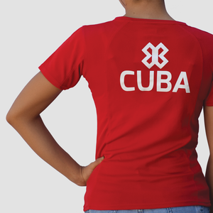 Blusa Deportiva Selección Cubana - Cuba Sport Sec - Rojo