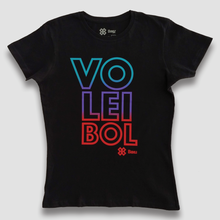 Cargar imagen en el visor de la galería, Blusa Voleibol Dama - Colors - Negro
