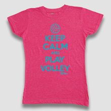 Cargar imagen en el visor de la galería, Blusa Voleibol Dama - Keep Calm and Play Volley - Rosa
