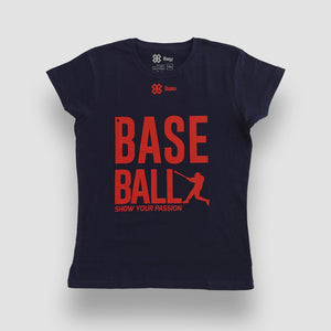 Blusa Dama Béisbol - Show Baseball - Azul marino