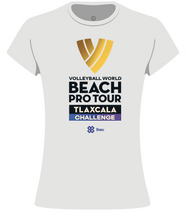 Cargar imagen en el visor de la galería, Blusa Oficial Tour Mundial de Playa 2022- Tlaxcala - Mujer - Blanco

