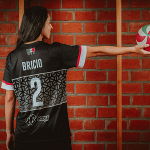 Jersey Deportivo Mujer Selección Mexicana - Edición Samy Bricio SET2 - Sport Sec - Negro