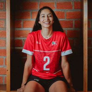 Jersey Deportivo Mujer Selección Mexicana - Edición Samy Bricio SET2 - Sport Sec - Rojo