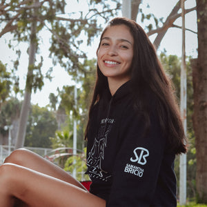 Sudadera Voleibol - Baxu - Samantha Bricio SET2 - Negro