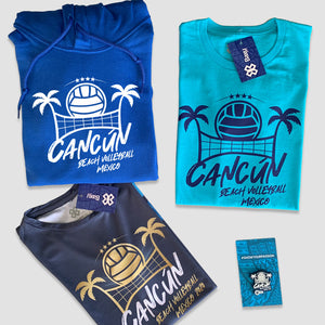 KIT - 4 PRODUCTS FIVB BEACH VOLLEYBALL WORLD TOUR CANCÚN
