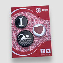Cargar imagen en el visor de la galería, Kit de Pins Natación - I Love Swimming
