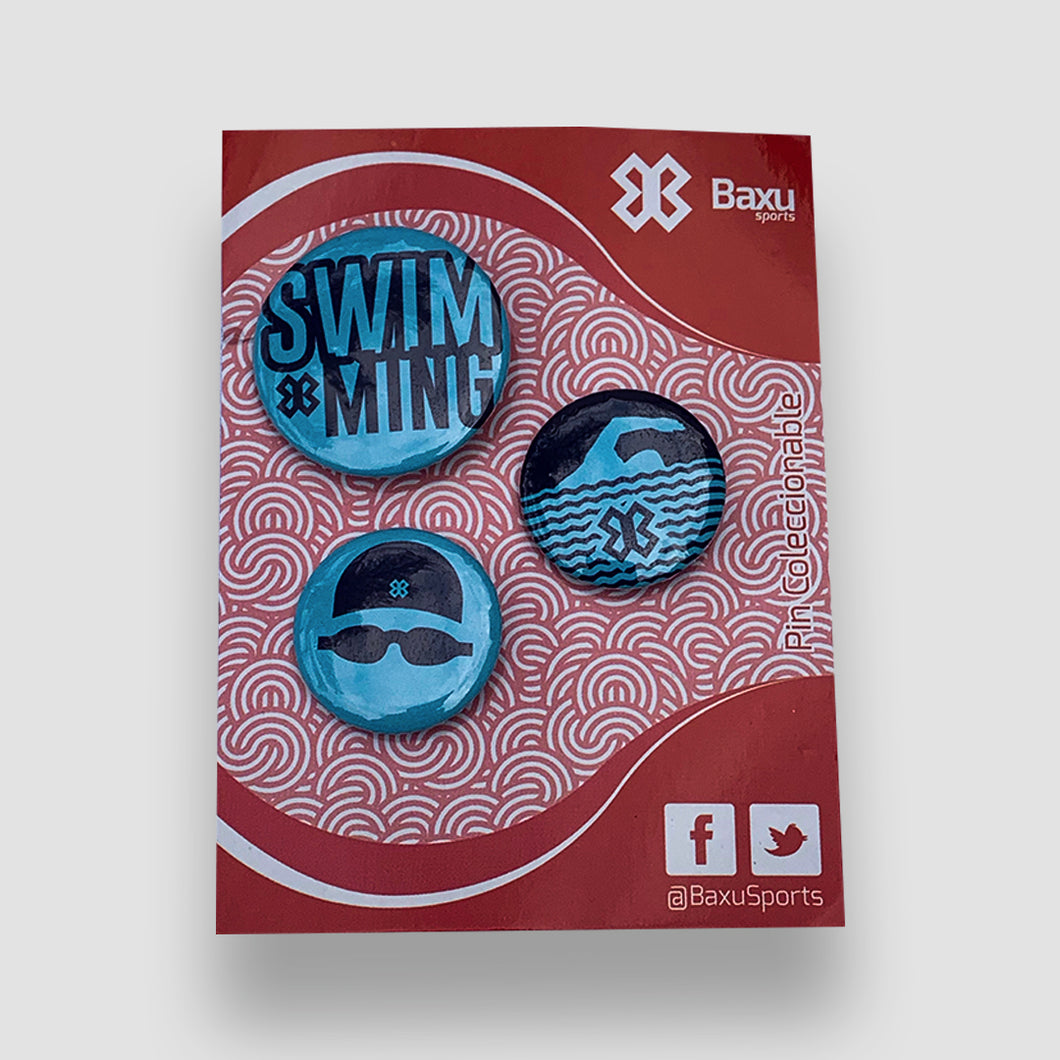 Kit de Pins Natación - Show Swimming