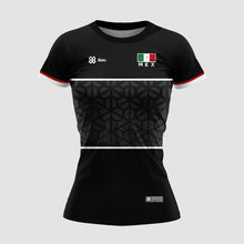 Cargar imagen en el visor de la galería, Jersey Deportivo Mujer México PERSONALIZADO - Edición Selección Mexicana - Sport Sec - Negro
