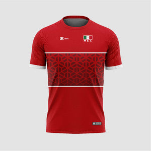 Jersey Deportivo Unisex México PERSONALIZADO - Edición Selección Mexicana - Sport Sec - Rojo
