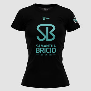 Blusa Mujer Voleibol -  Baxu - Samantha Bricio SET1 - Negro