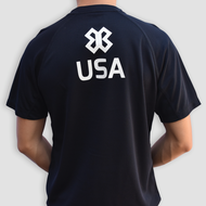 Playera Deportiva Selección Estadounidense - Estados Unidos Sport Sec - Azul marino