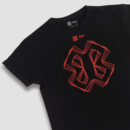 Playera Deportiva Unisex - Logo Baxu - Negro
