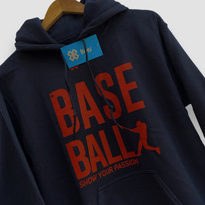 Sudadera Unisex Béisbol - Show Baseball  - Azul marino