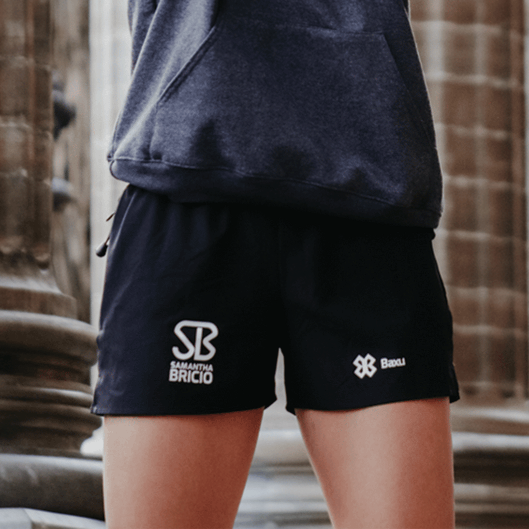 Short Voleibol -  Baxu - Samantha Bricio SET1 - Negro