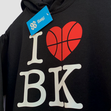Cargar imagen en el visor de la galería, Sudadera Unisex Basquetbol - I love Basketball - Negro
