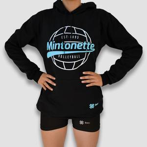 Sudadera Voleibol - Mintonette - Negro