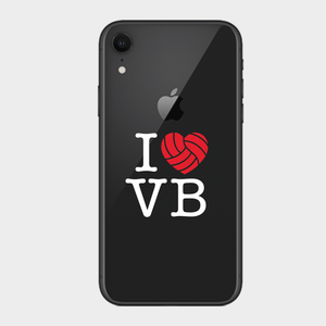 Sticker Voleibol - I love Volleyball - Pequeña