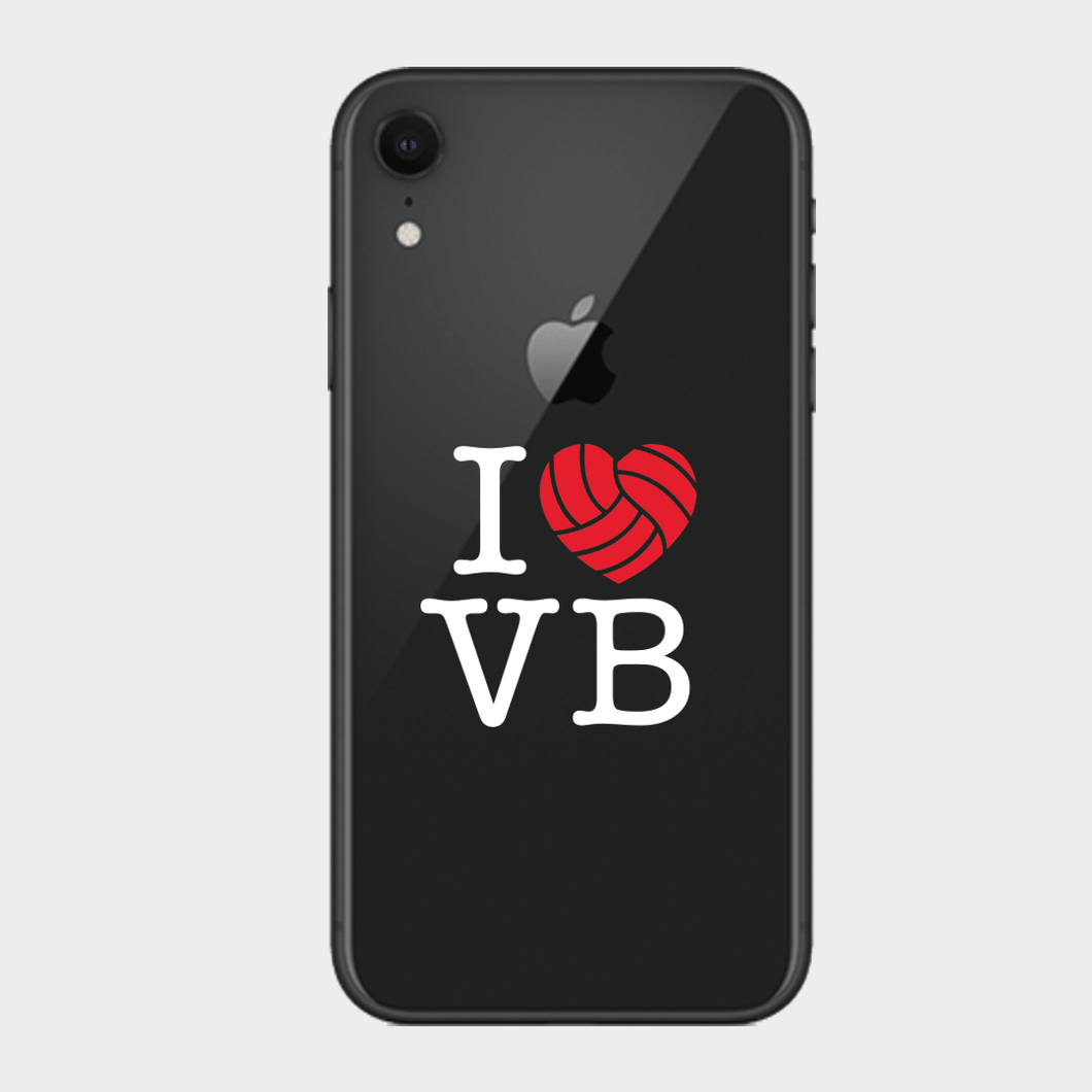 Sticker Voleibol - I love Volleyball - Pequeña