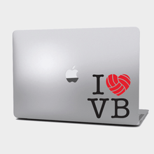 Cargar imagen en el visor de la galería, Sticker Voleibol - I love Volleyball - Grande
